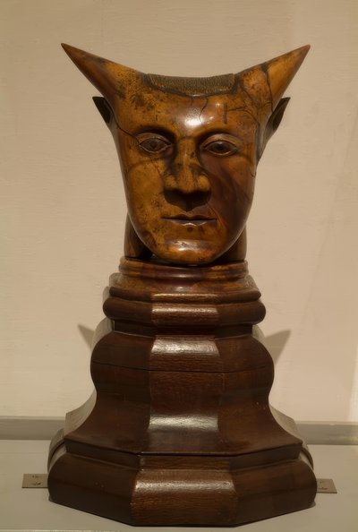 Head with Horns by Paul Gauguin